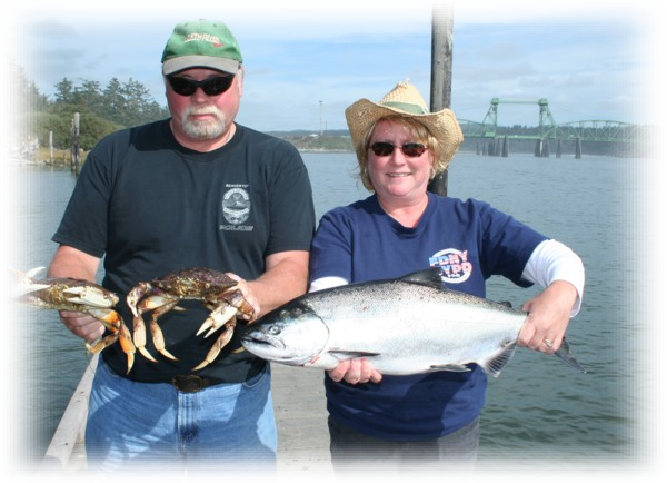 Coquille River and Bay and Coos Bay Guided Salmon and Steelhead Trips.