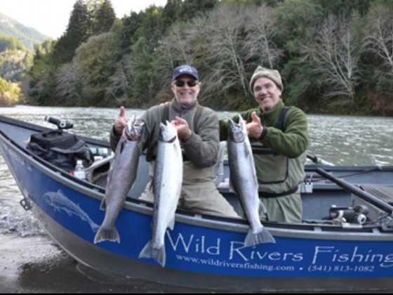 Fishing - Chetco River Steelhead Fair - Lower Rogue River Kicking Out Steel