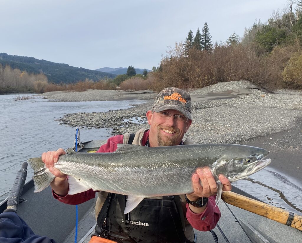 Steelhead biting on coastal rivers - Brookings Fishing Reports